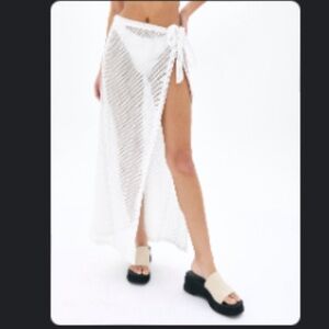 Crochet Wrap Maxi Skirt